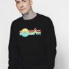 Star Wars The Mandalorian Child Rainbow Sweatshirt