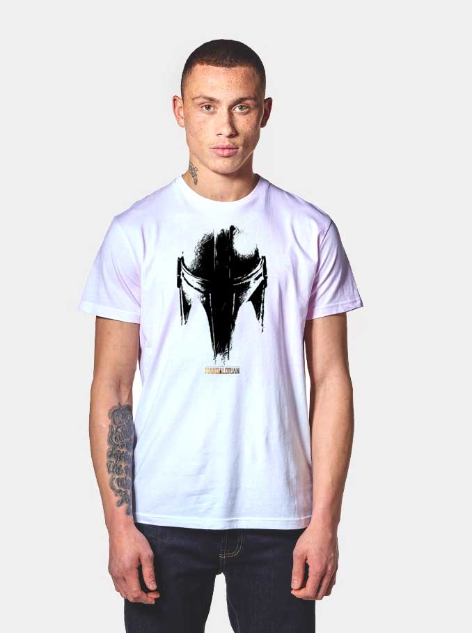 Star Wars The Mandalorian Dark Helmet T Shirt