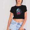 Star Wars The Mandalorian Scene Crop Top Shirt