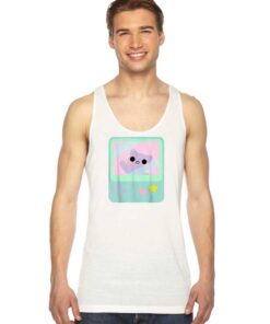 Super Kawaii Gamer Cat Pastel Tank Top
