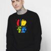 The Beatles Pop Art Collage Sweatshirt