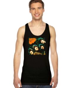 The Beatles Rubber Soul Logo Tank Top