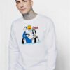 The Ice King and Penguins Adventure Time Sweatshirt