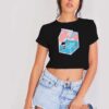 Tobio Kageyama Anime Haikyuu Chibi Crop Top Shirt