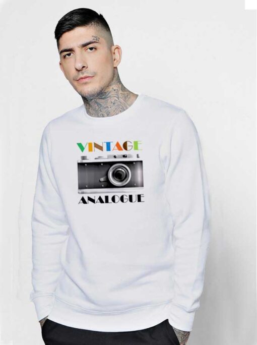 Vintage Analogue Photo Camera Sweatshirt