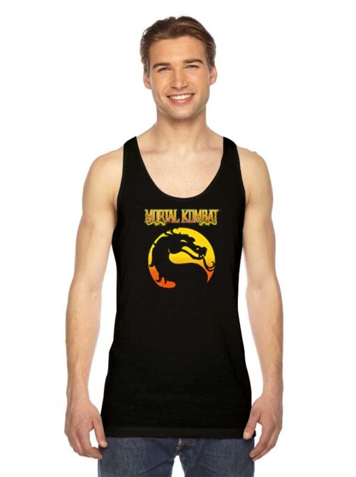Vintage Mortal Kombat Classic Dragon Tank Top