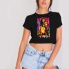 Wonder Woman 84 Golden Warrior Crop Top Shirt