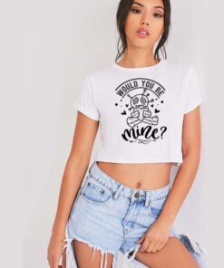 Would You Be Mine Voodoo Doll Crop Top Shirt