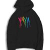 6IX9INE Yaya Colorful Logo Hoodie