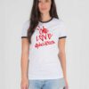 Ariana Grande One Love Manchester Ringer Tee