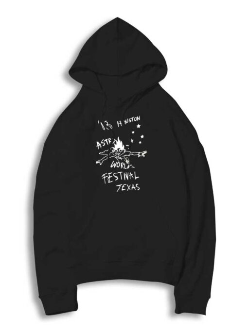 Astro World Festival Texas Drawing Hoodie