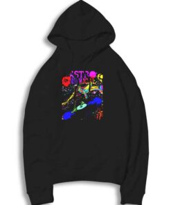 Astronomical Colorful Space Vinyl Record Hoodie