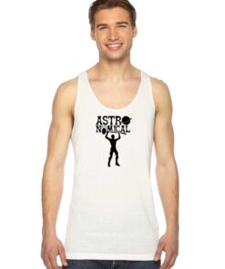 Astronomical Weight Lifter Logo Tank Top