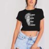 Be Tolerant And Strict Quote Crop Top Shirt