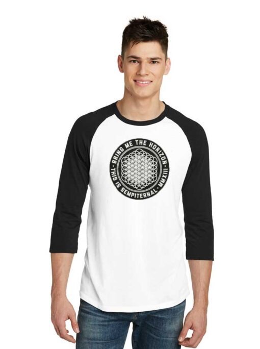 Bring Me The Horizon Sempiternal Logo Raglan Tee