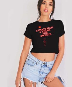 Cactus Jack Had A Thing For Sweets Crop Top Shirt