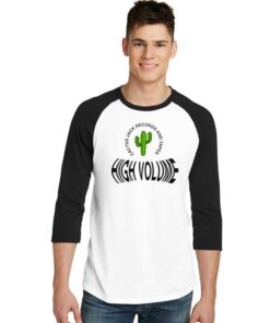 Cactus Jack Records And Tapes High Volume Raglan Tee