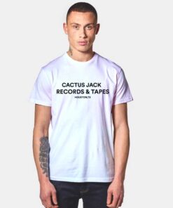 Cactus Jack Records And Tapes Houston T Shirt