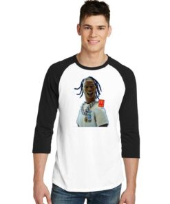 Cactus Jack Travis Scott McDonald Raglan Tee