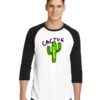 Cactus Jack Watercolor Logo Raglan Tee