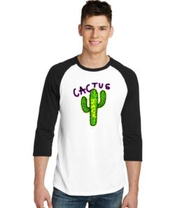 Cactus Jack Watercolor Logo Raglan Tee