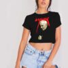 Charles Aznavour Singing Crop Top Shirt