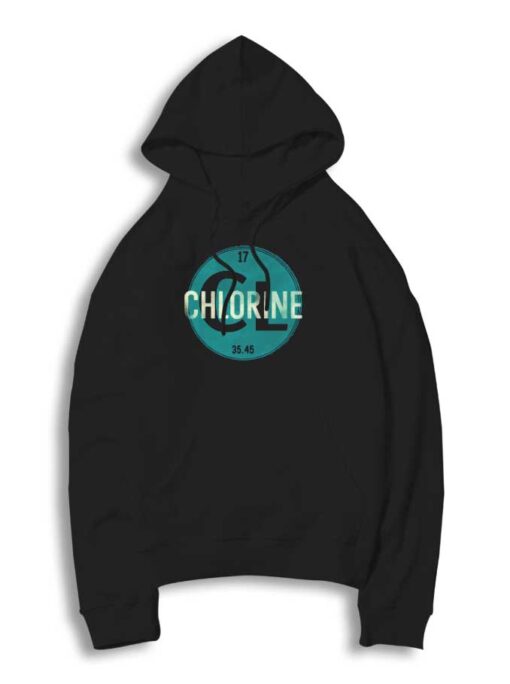 Chlorine Number 17 Chemical Number Hoodie