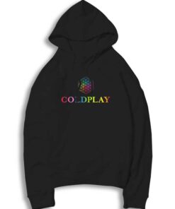 Coldplay Rainbow Logo Colorful Hoodie
