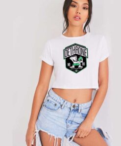 Conor McGregor Dethrone Logo Crop Top Shirt