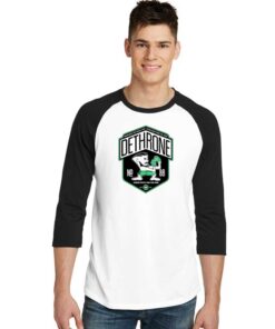 Conor McGregor Dethrone Logo Raglan Tee