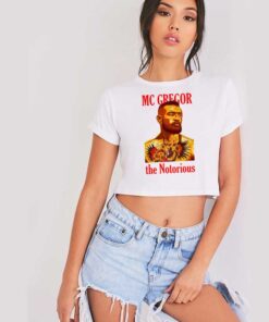 Conor McGregor The Notorious Crop Top Shirt