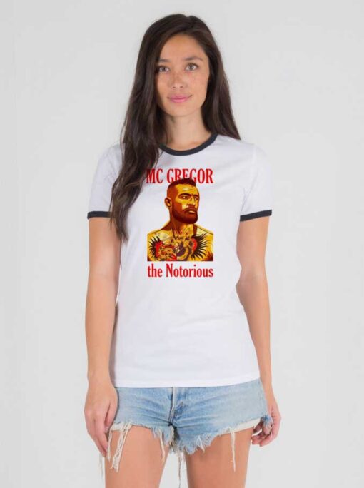 Conor McGregor The Notorious Ringer Tee