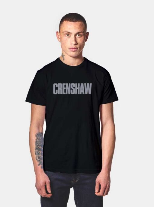 Crenshaw Original Word Logo T Shirt