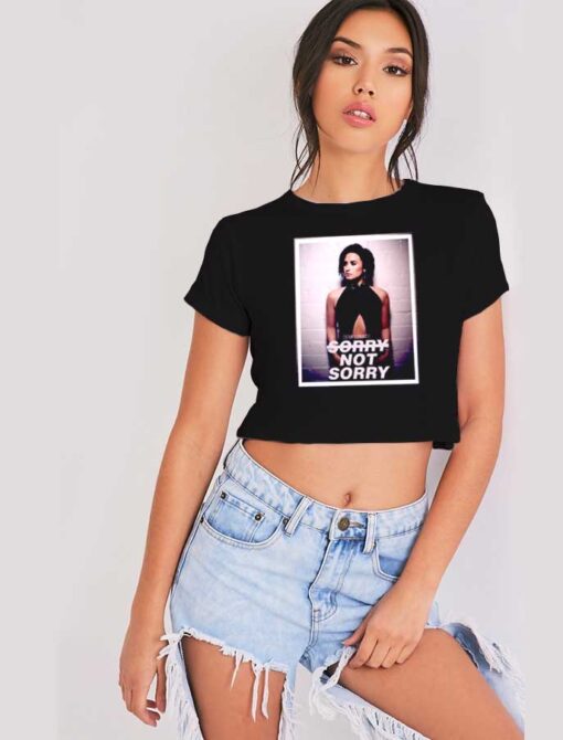 Demi Lovato Beautiful Not Sorry Crop Top Shirt