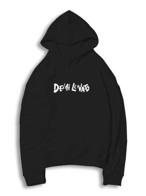 Demi Lovato Word Typography Hoodie