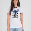 Disney Lilo Stitch Is My Spirit Animal Ringer Tee