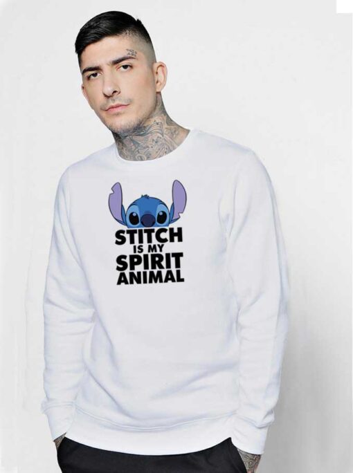 Disney Lilo Stitch Is My Spirit Animal Sweatshirt