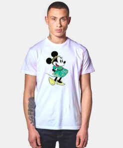 Disney Minnie Mouse Shamrock Dress T Shirt