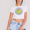 Doing My Best To Stay Positive Crop Top Shirt