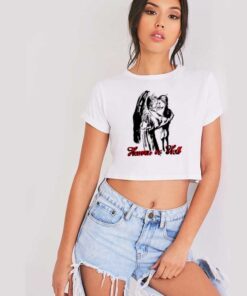 Don Toliver Heaven Or Hell Angel Crop Top Shirt