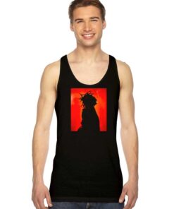 Don Toliver Red Background Tank Top