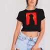 Don Toliver Red Background Crop Top Shirt