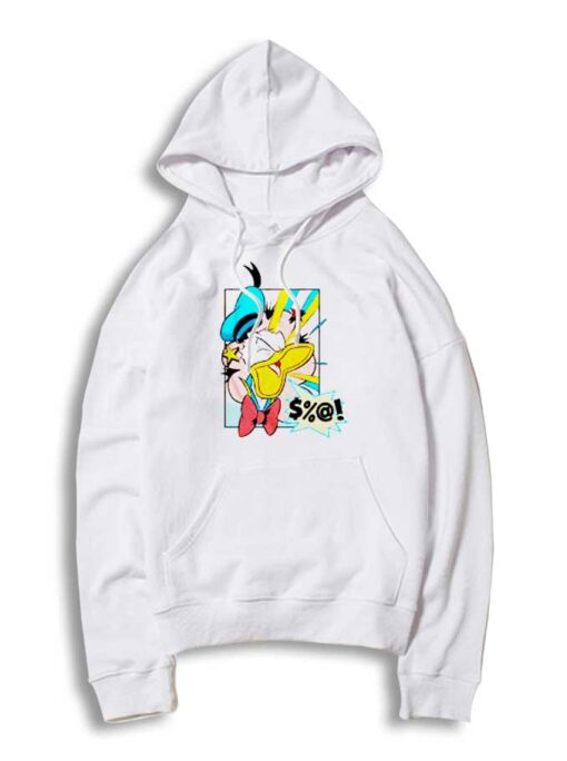 Donald Duck Angry Disney Vintage Hoodie