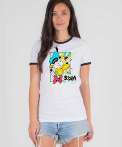 Donald Duck Angry Disney Vintage Ringer Tee