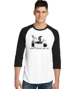 Don't Tread On Me Cobra Snake Raglan Tee