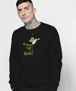 Dr Seuss Green Eggs and Ham Food Sweatshirt