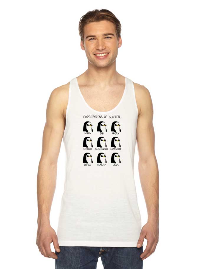 Bladeren verzamelen criticus begrijpen Get Buy Expressions of Gunter Penguin Adventure Time Tank Top Unisex Bladeren verzamelen criticus begrijpen Get Buy Expressions of Gunter Penguin Adventure Time Tank Top Unisex