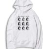 Expressions of Gunter Penguin Adventure Time Hoodie