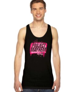 Fight Club Project Mayhem Bloody Logo Tank Top