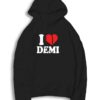 I Love Demi Lovato Logo Hoodie
